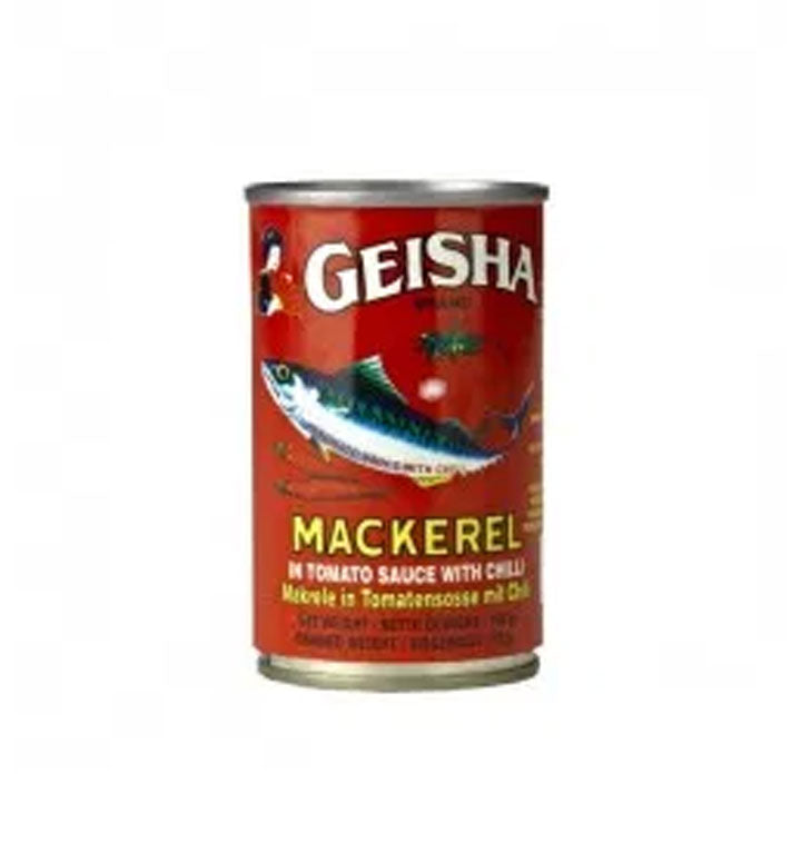 Geisha Mackerel in Chilli
