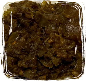 Nissi Ayamase Green Stew