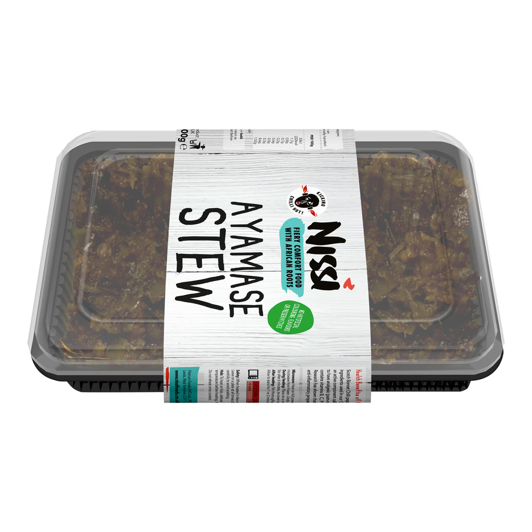 Nissi Ayamase Green Stew
