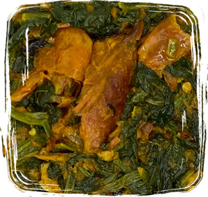 Nissi Spinach-Peppered Soup (Efo Riro)